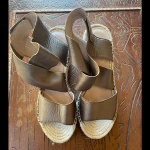 Eileen Fisher wedge sandals